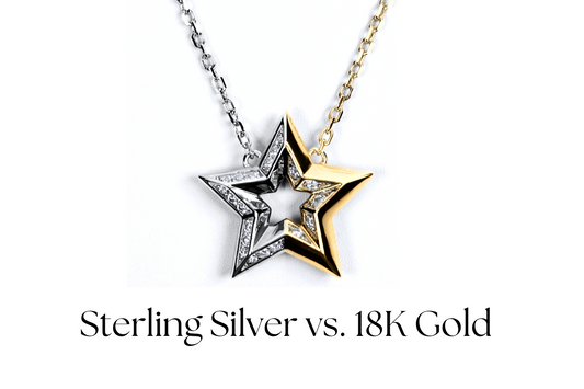 Sterling Silver vs. 18K Gold: What’s the Difference? Which One Is Right for You?