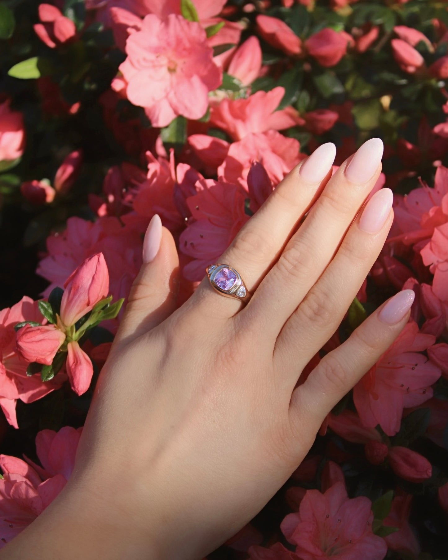 Puff Ring in 18K Gold