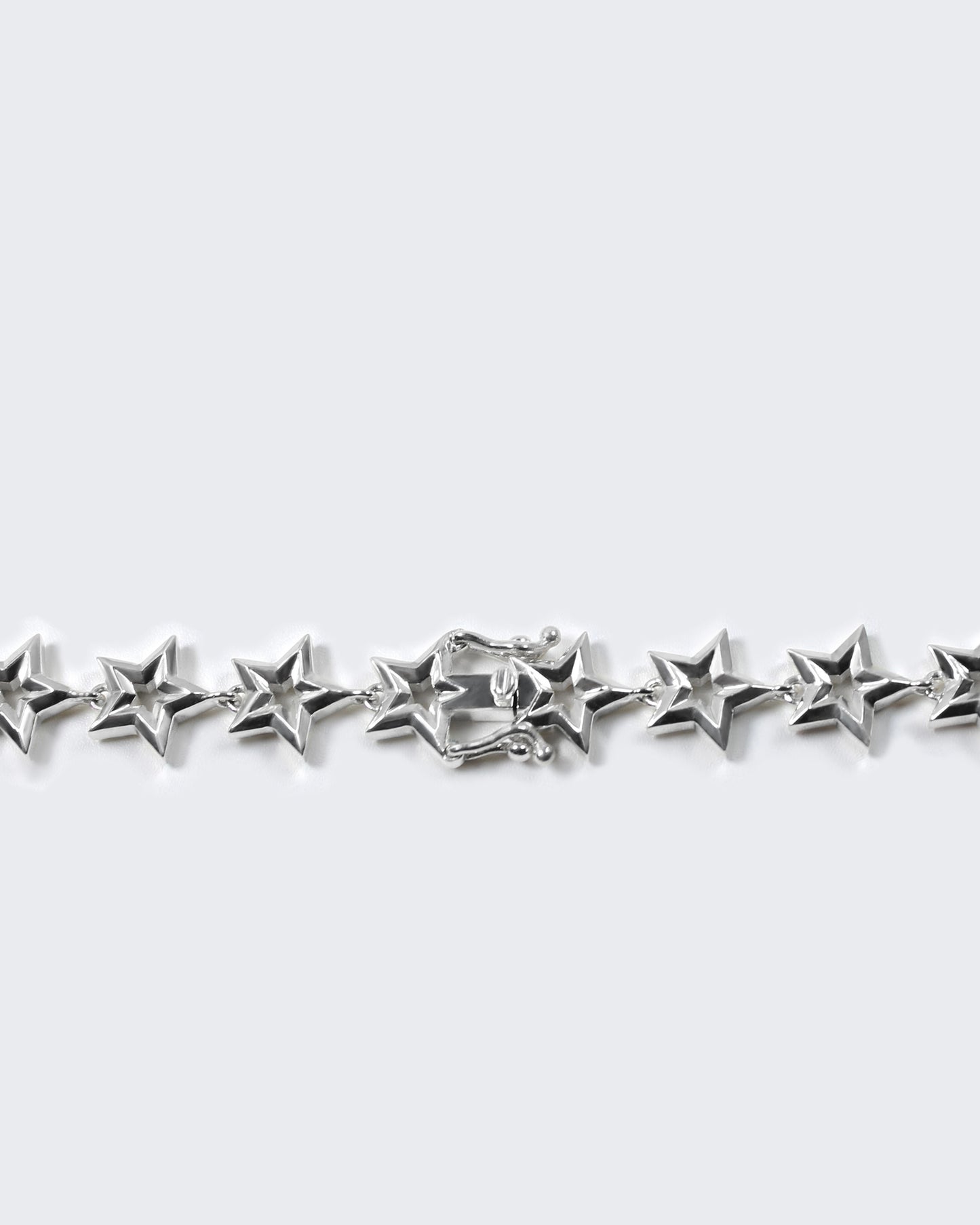 Star Link Bracelet in Sterling Silver