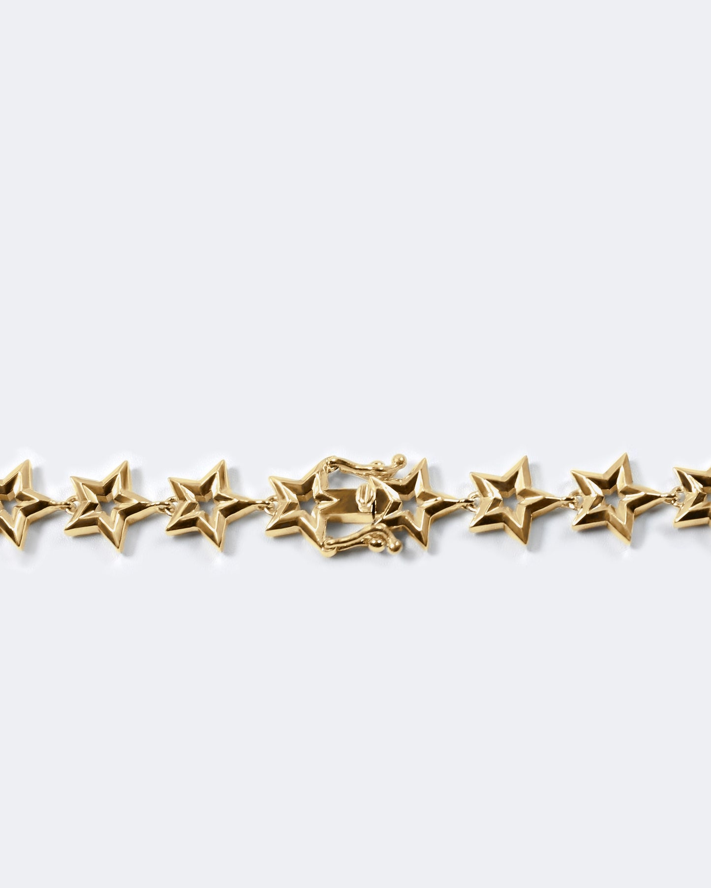 Star Link Bracelet in 18K Gold