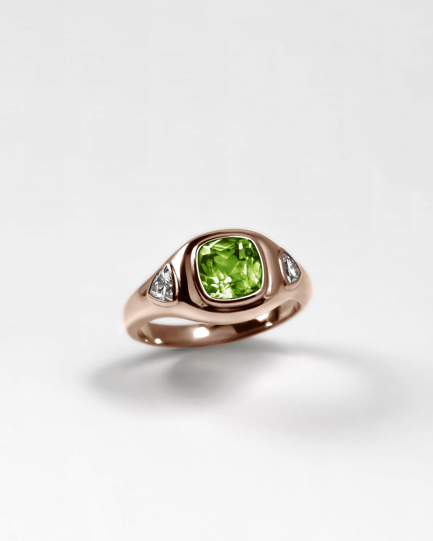 Puff Ring in 18K Gold