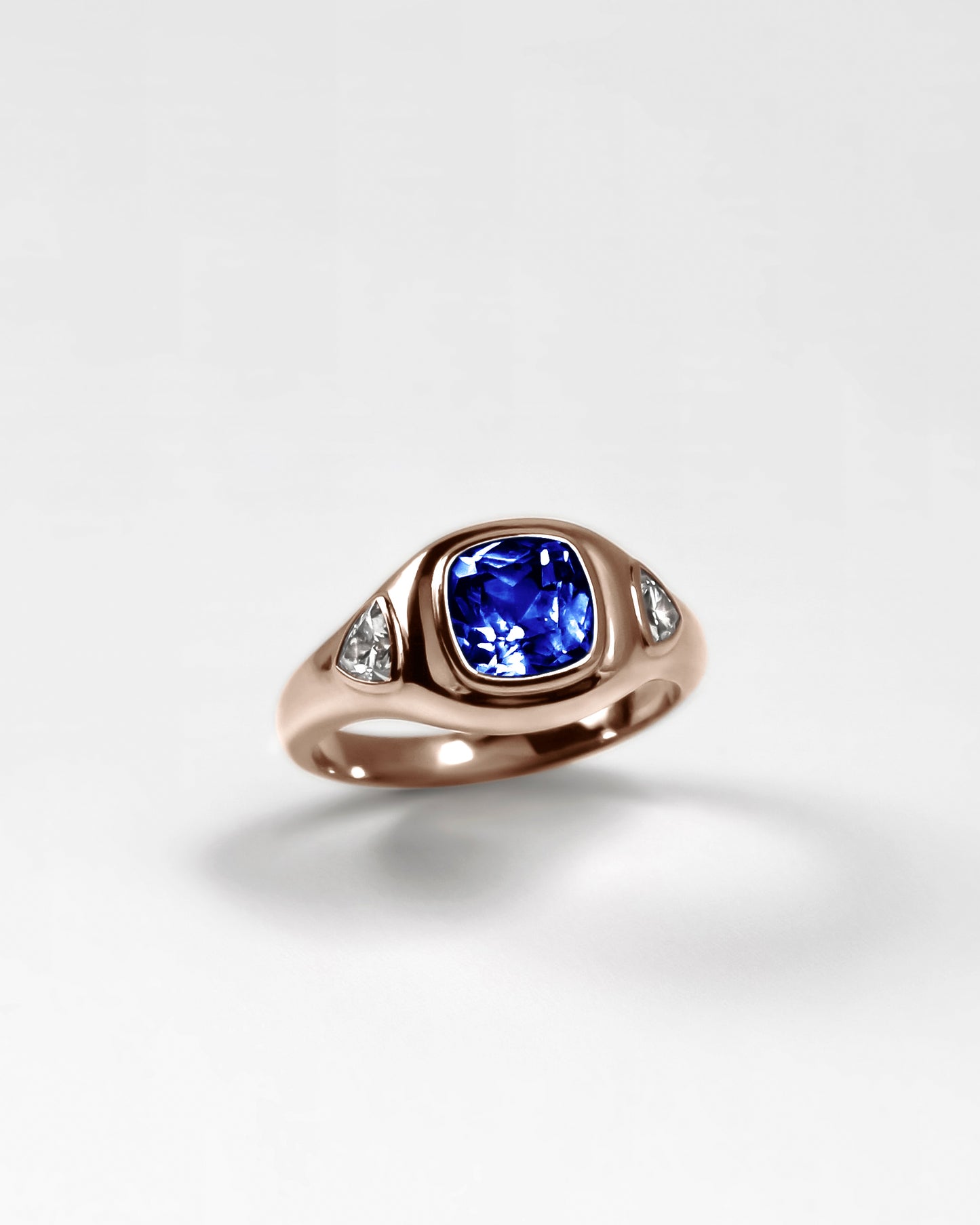 Puff Ring in 18K Gold