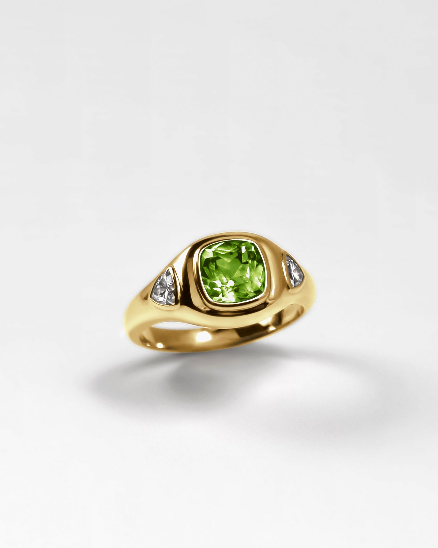 Puff Ring in 18K Gold