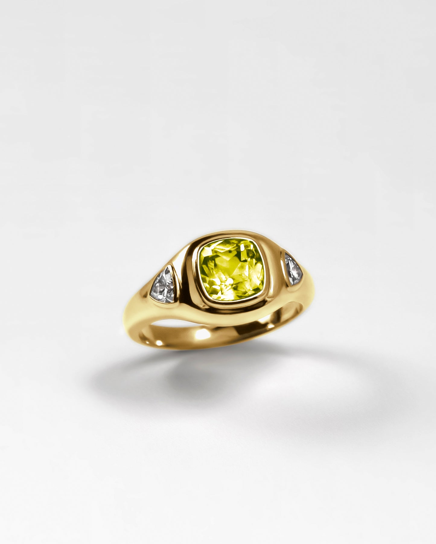 Puff Ring in 18K Gold