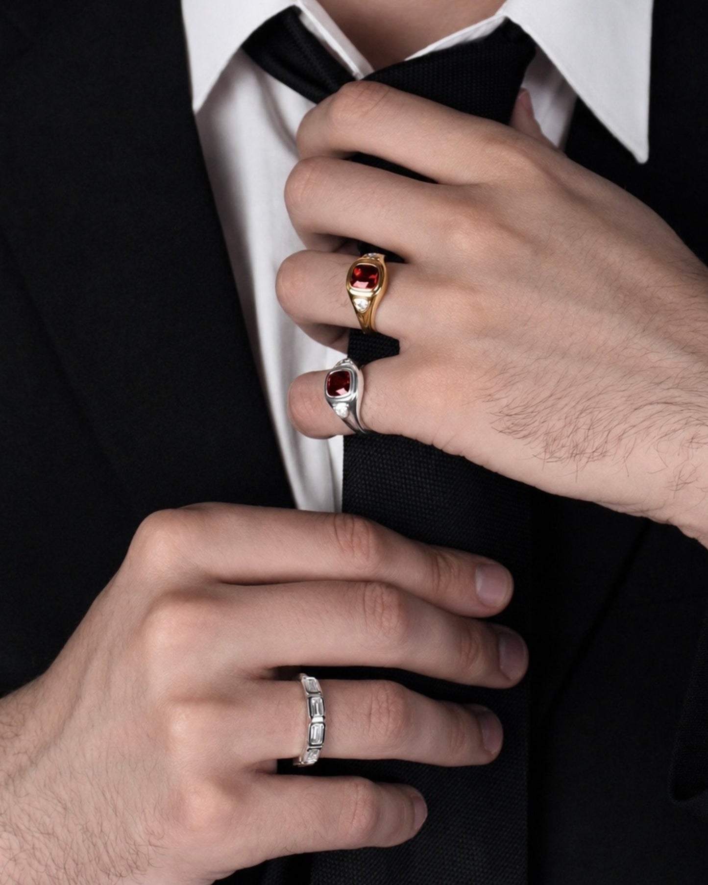 Puff Ring in Sterling Silver