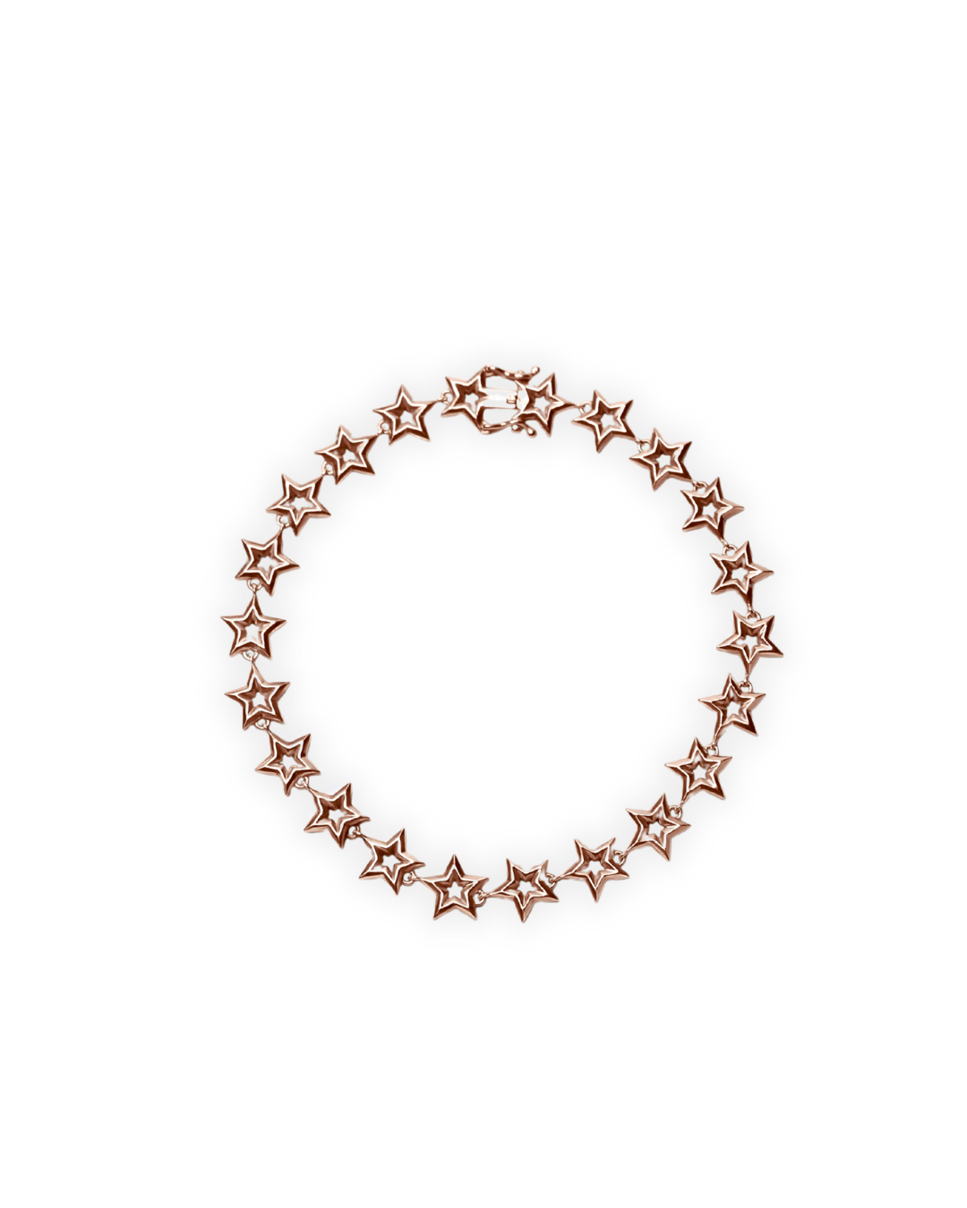 Star Link Bracelet in 18K Gold