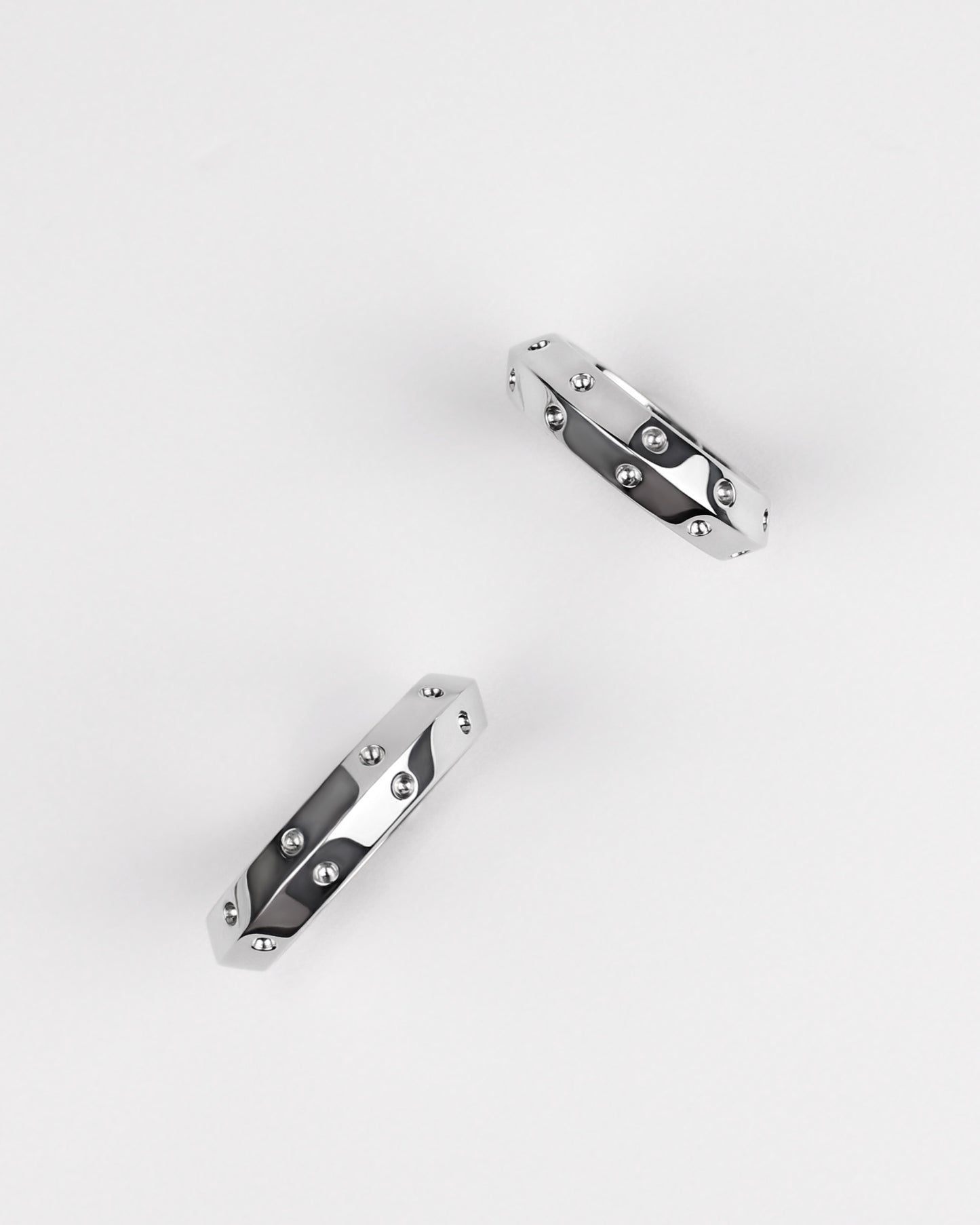 Rivet Ring in Sterling Silver