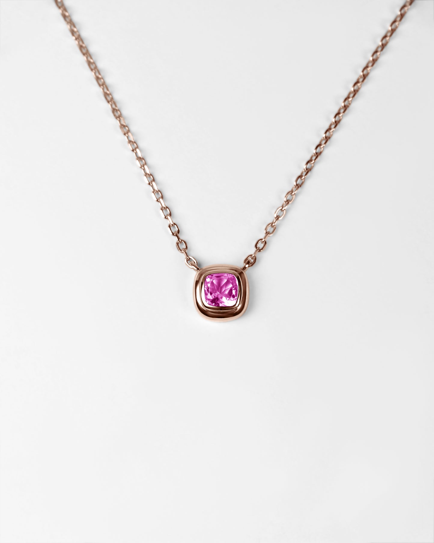 Puff Pendant in 18K Gold