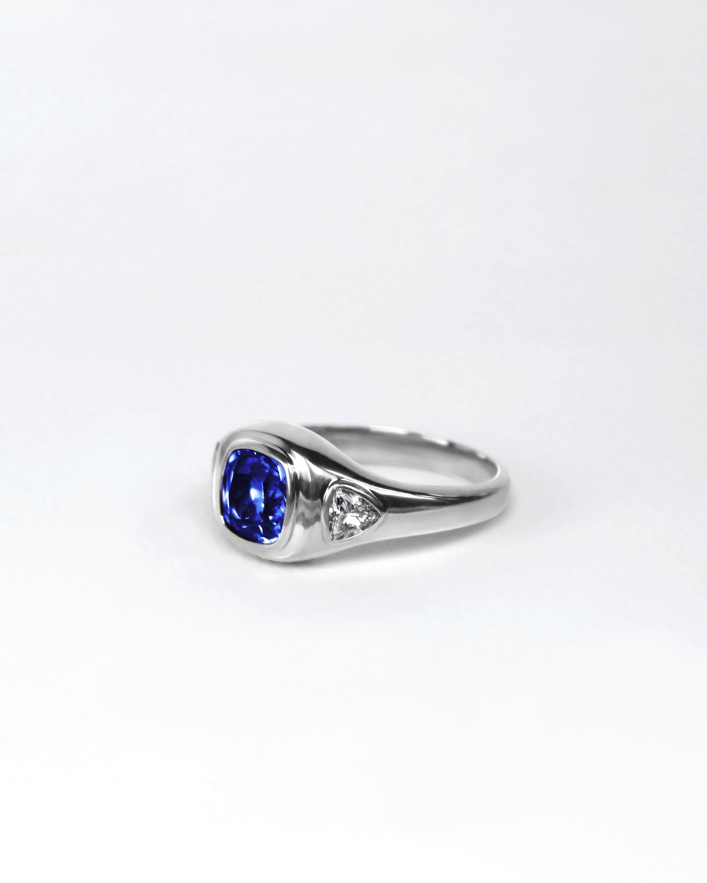 Puff Ring in Sterling Silver