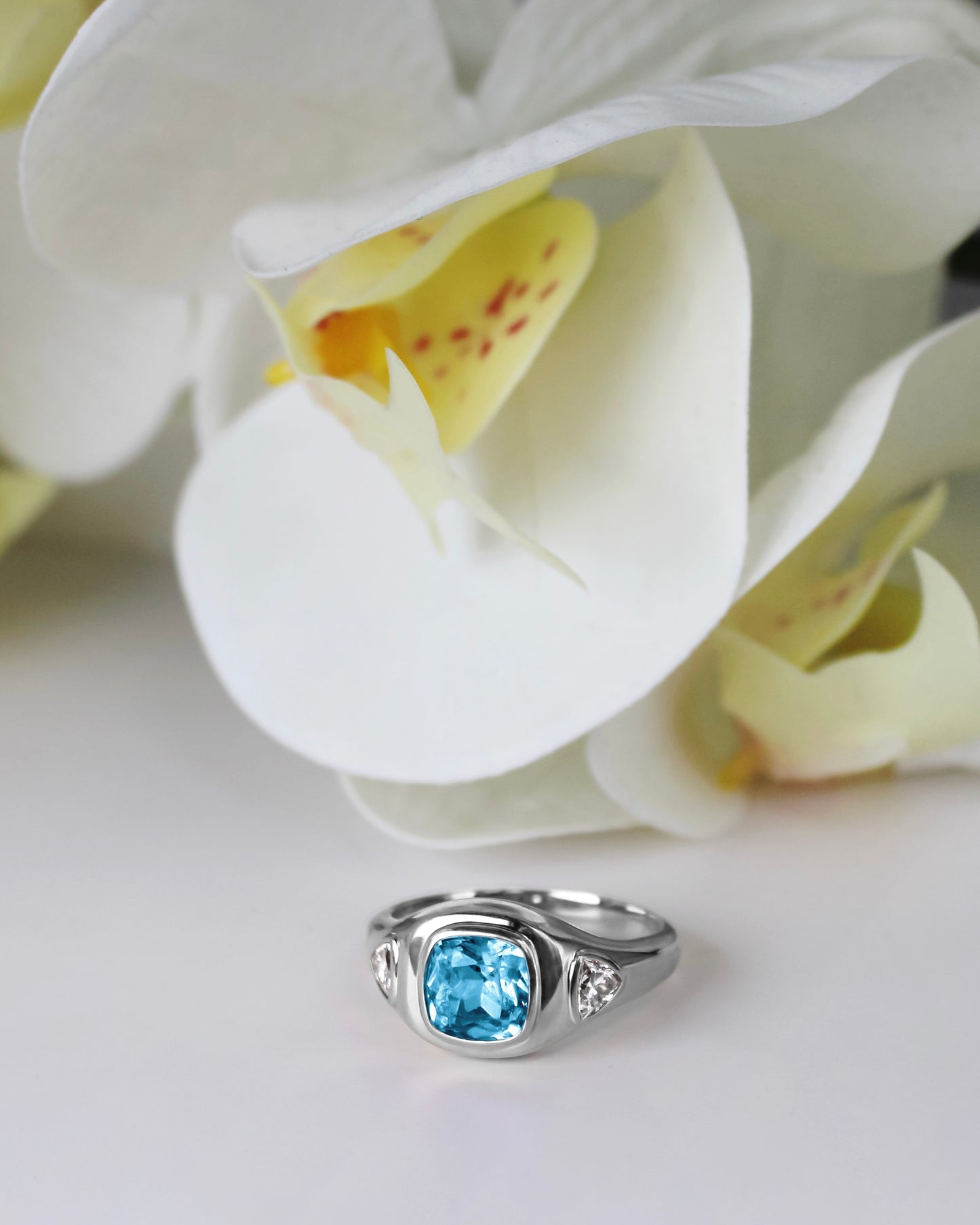 Puff Ring in Sterling Silver