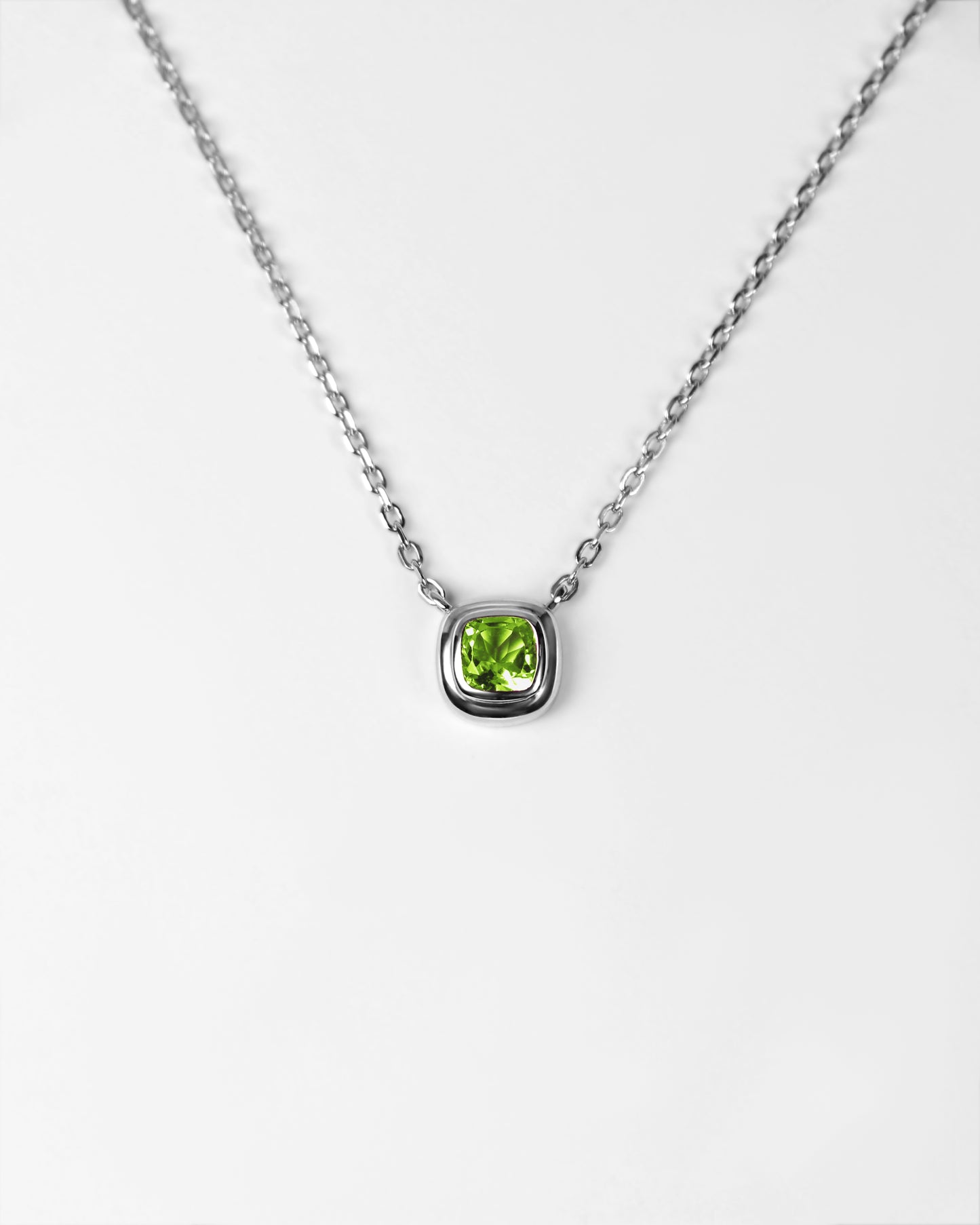 Puff Pendant in Sterling Silver