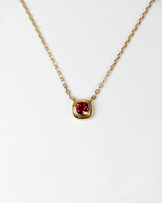 Puff Pendant in 18K Gold