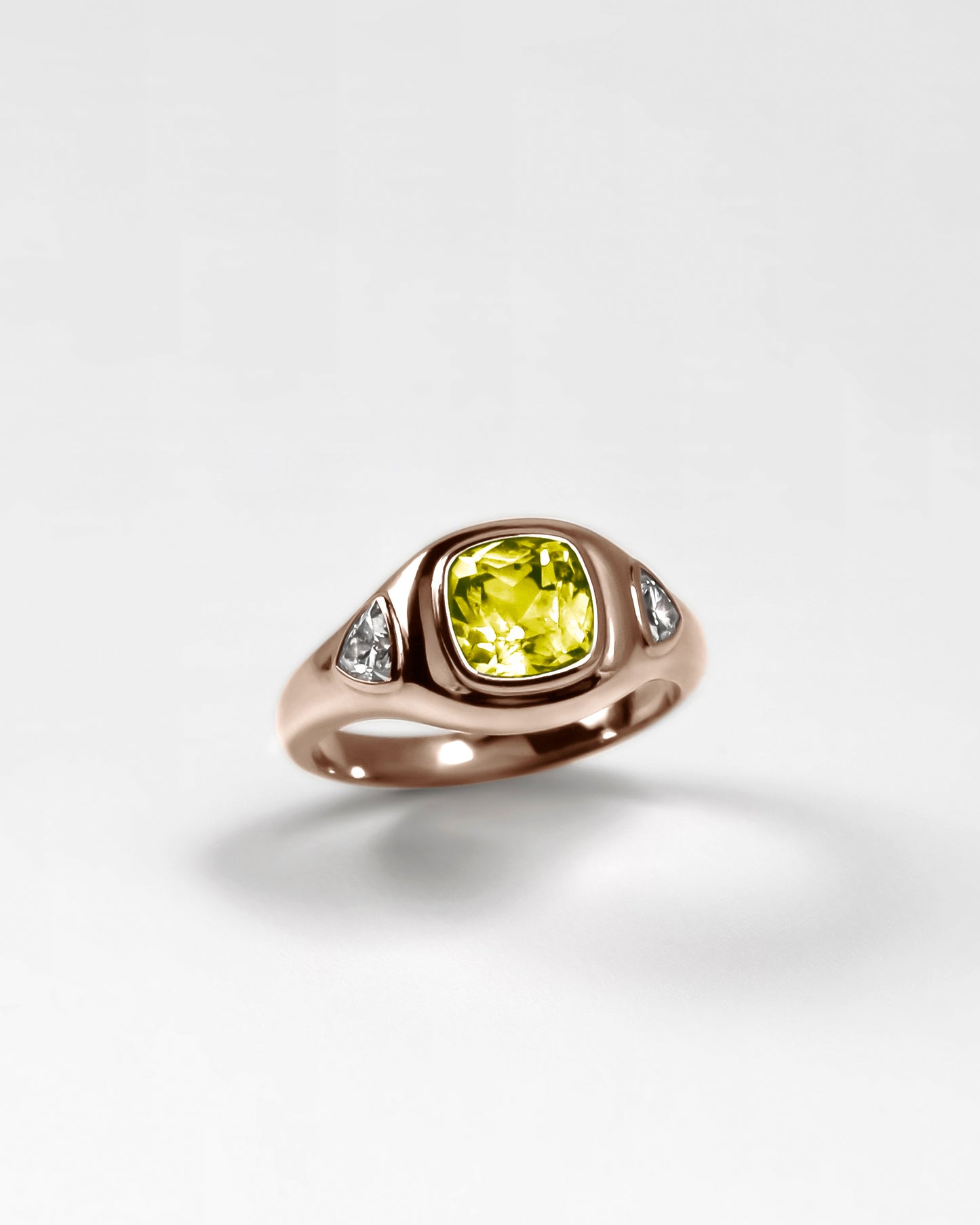 Puff Ring in 18K Gold