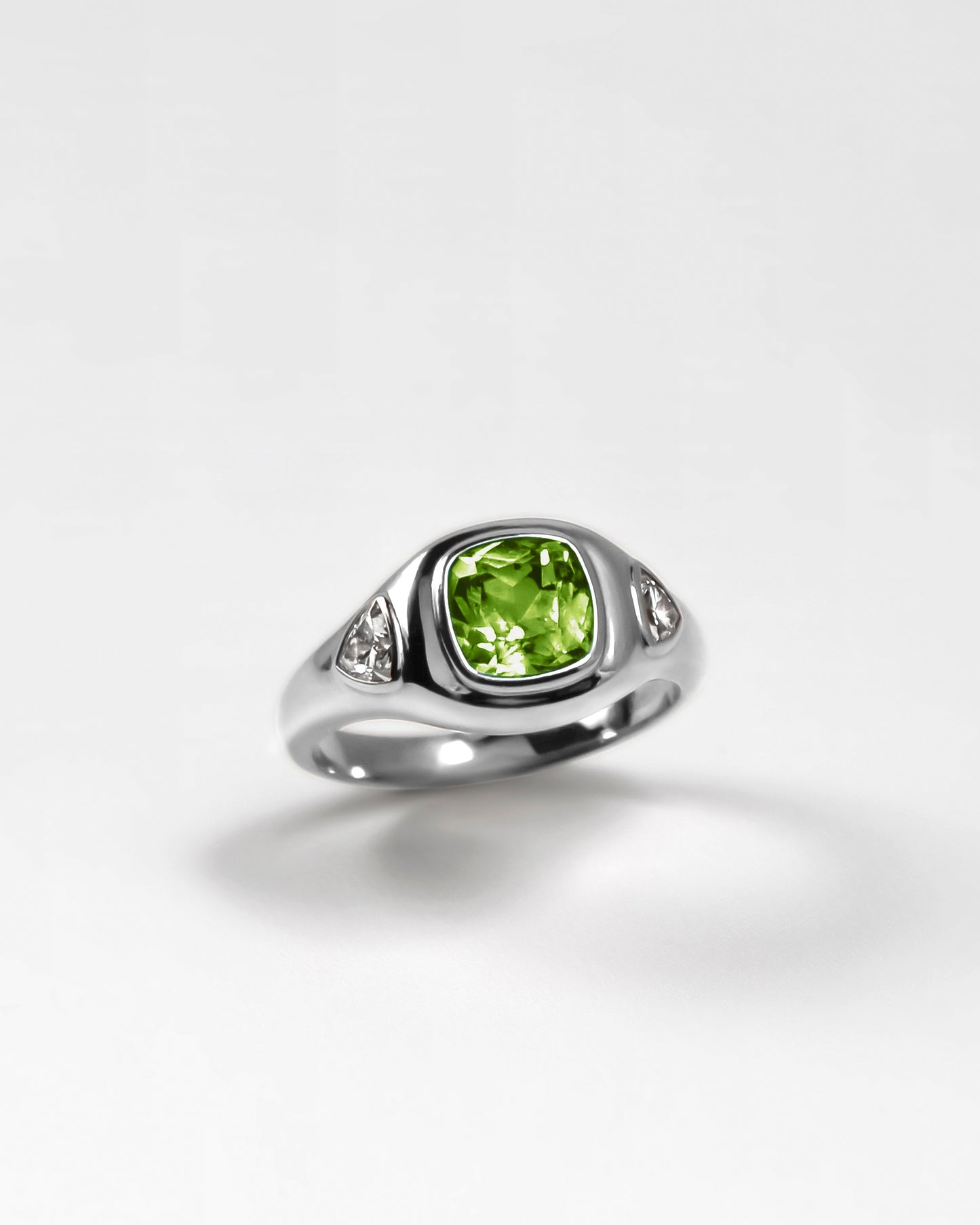 Puff Ring in Sterling Silver