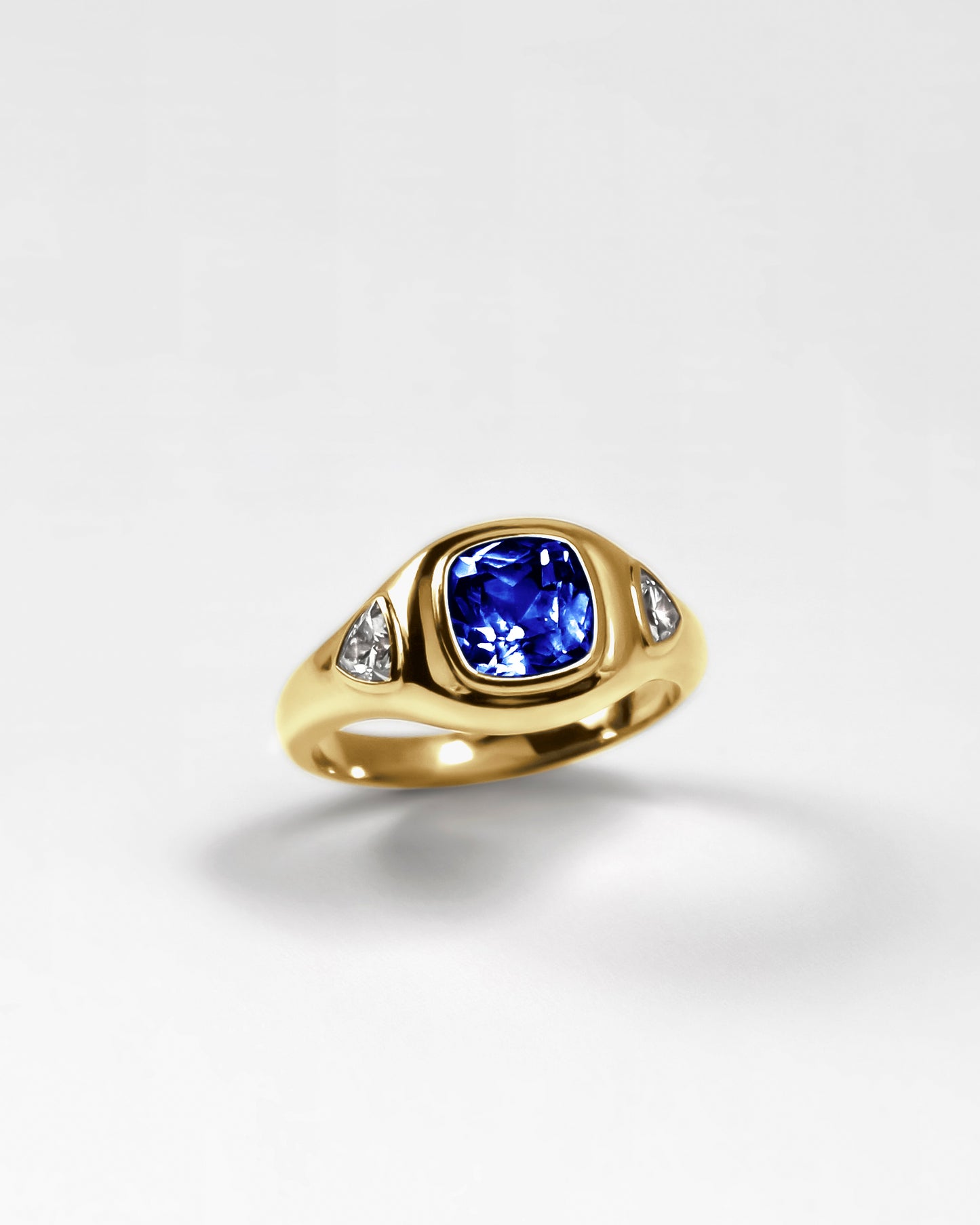 Puff Ring in 18K Gold